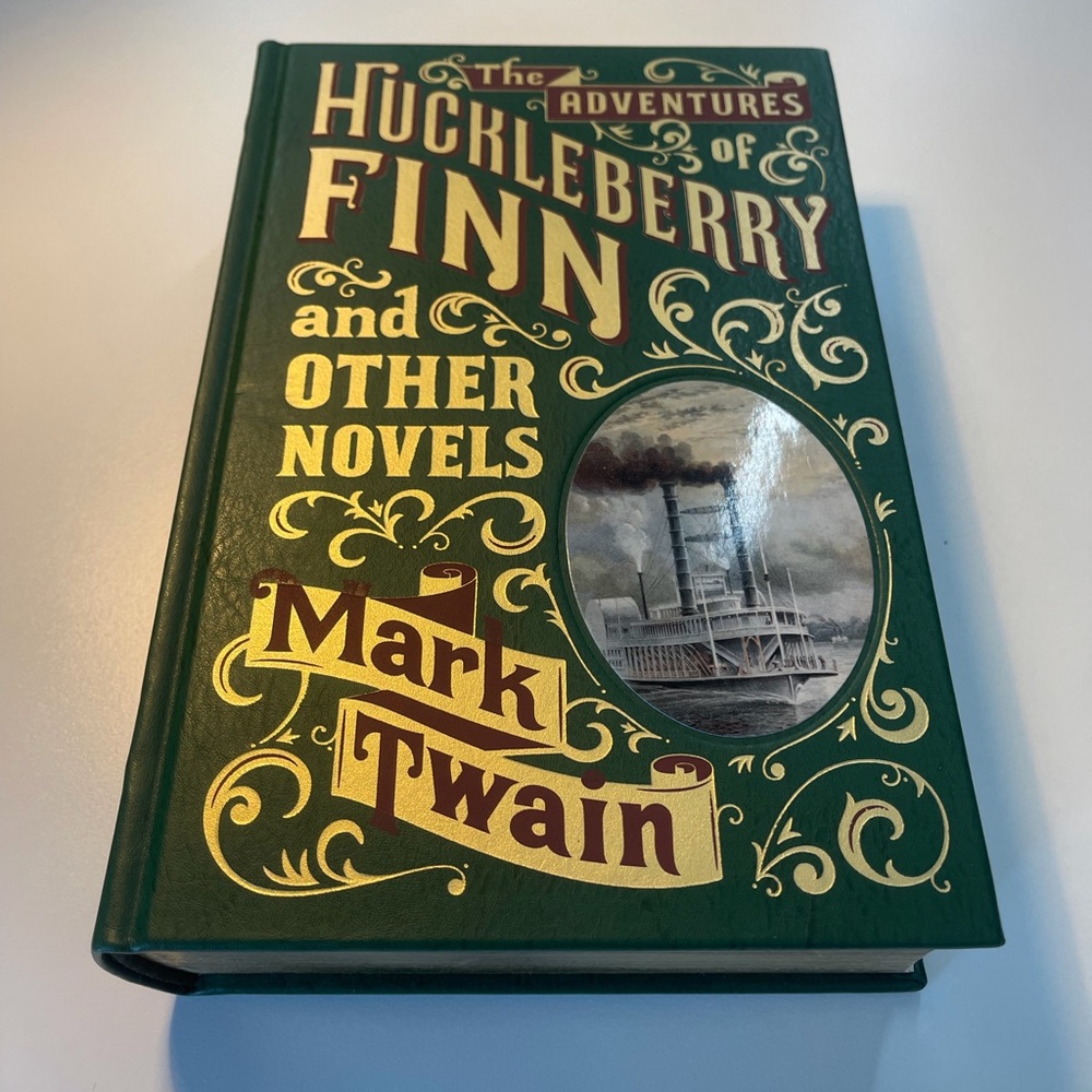 Collectible Hardcover of 'The Adventures of Huckleberry Finn' by Mark Twain